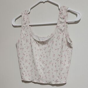 Target Pink Floral Tank Top